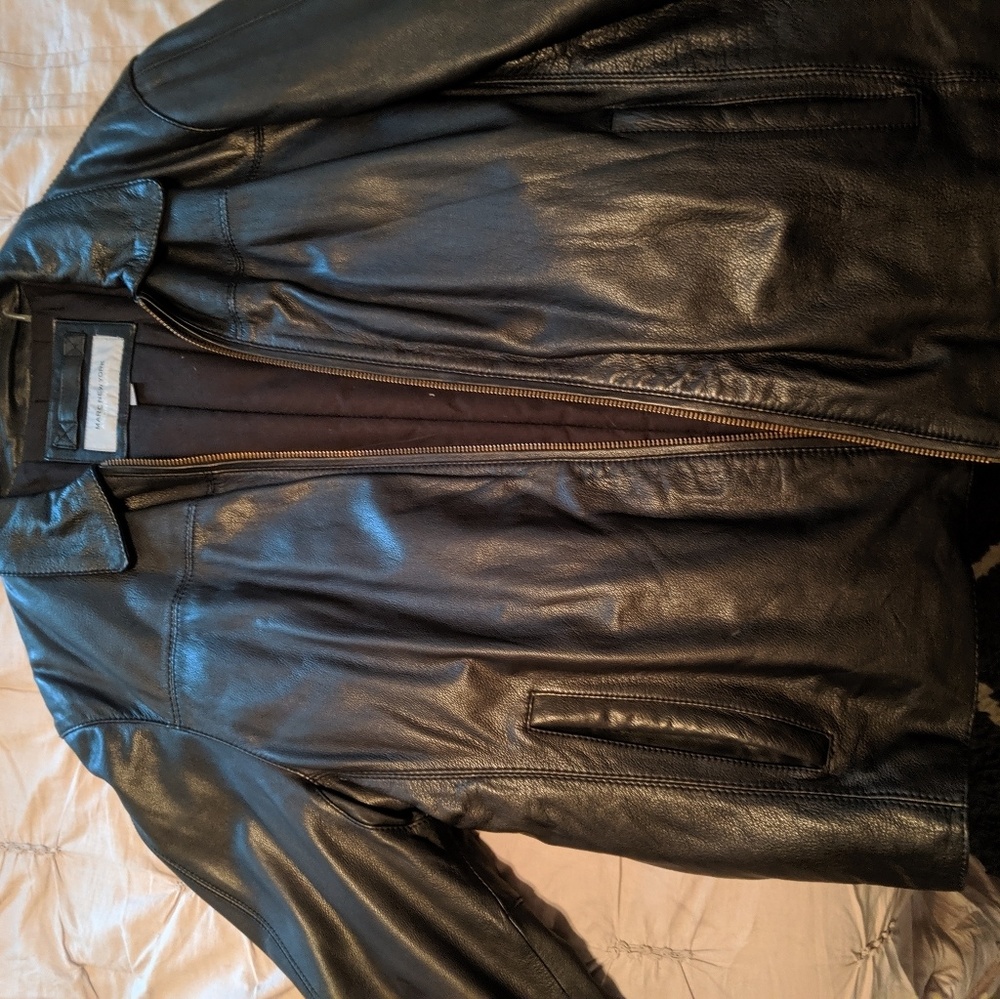 Mark New York leather jacket